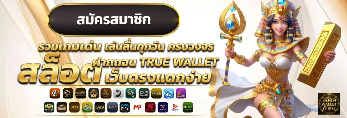 สล็อต ฝากถอน true wallet เว็บตรงแตกง่าย